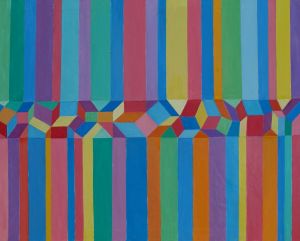 Geometrijska apstrakcija47 100x80 cm